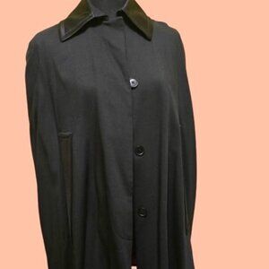 Tuxedo Poncho/Cape